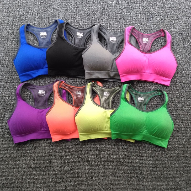 Women's Quick-Dry Sports Bra | Gym, Yoga & Running, 8 Colors