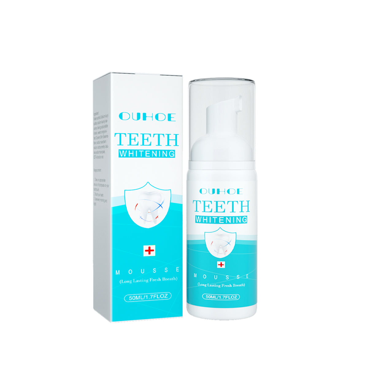 Baking Soda Tooth Mousse | Citrus & Mint Foam Toothpaste