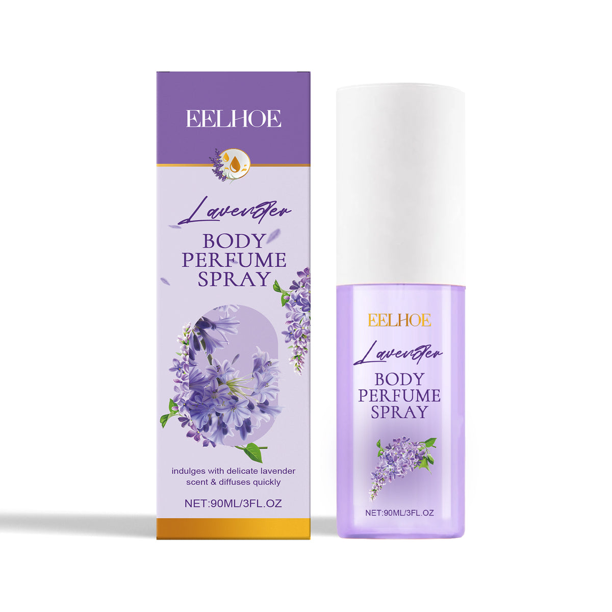 Lavender Body Perfume Spray | Refreshing Floral