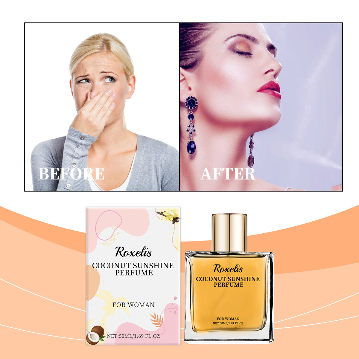 Light Vanilla Coconut Perfume for Women