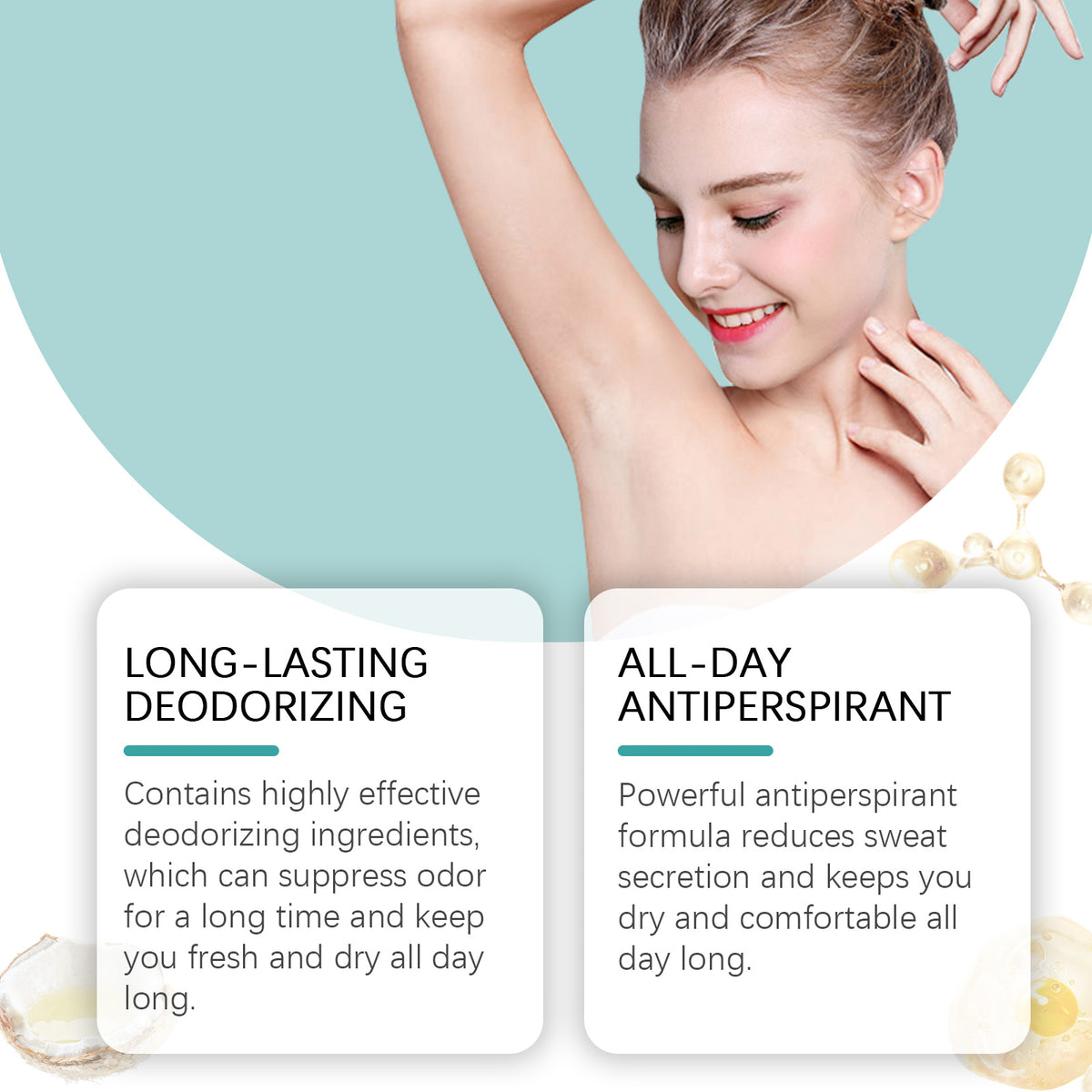 Body Fragrance Gel | Castor Oil, Talc & Coconut Oil