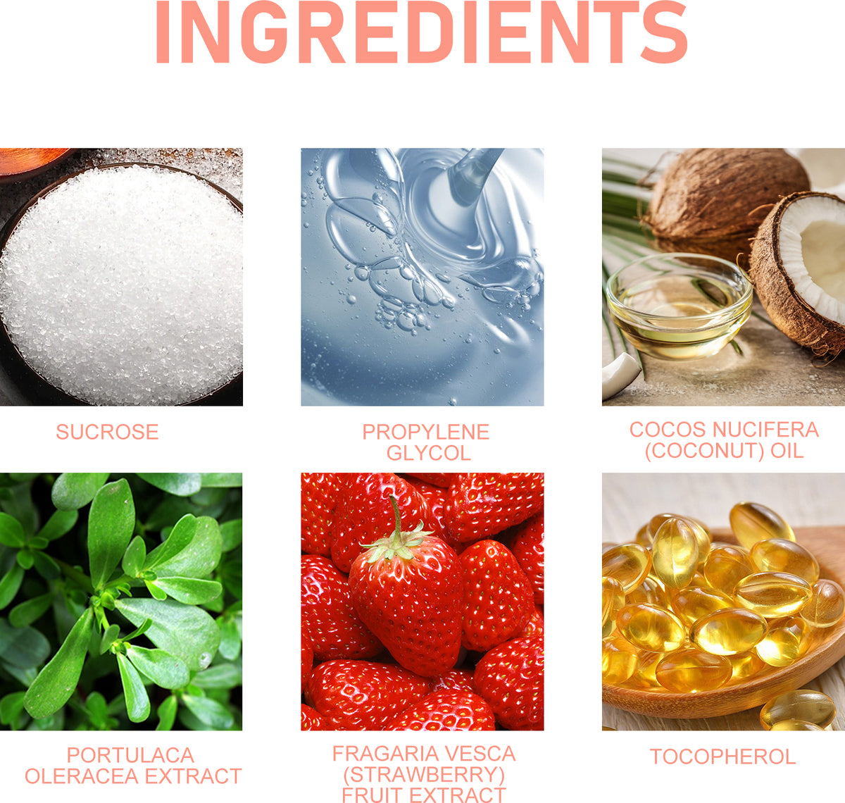 Strawberry Lip Scrub | Vitamin E Exfoliating Lip Care