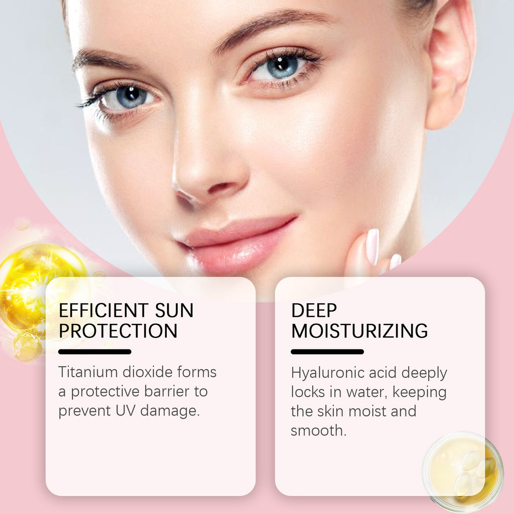 Face & Body Moisturizing Cream | Titanium Dioxide & Hyaluronic Acid