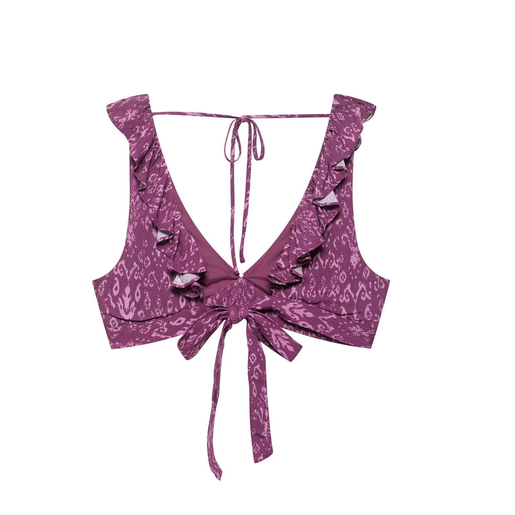 Women's Floral Camisole Top & Pleated Skirt Set | Lingerie Style