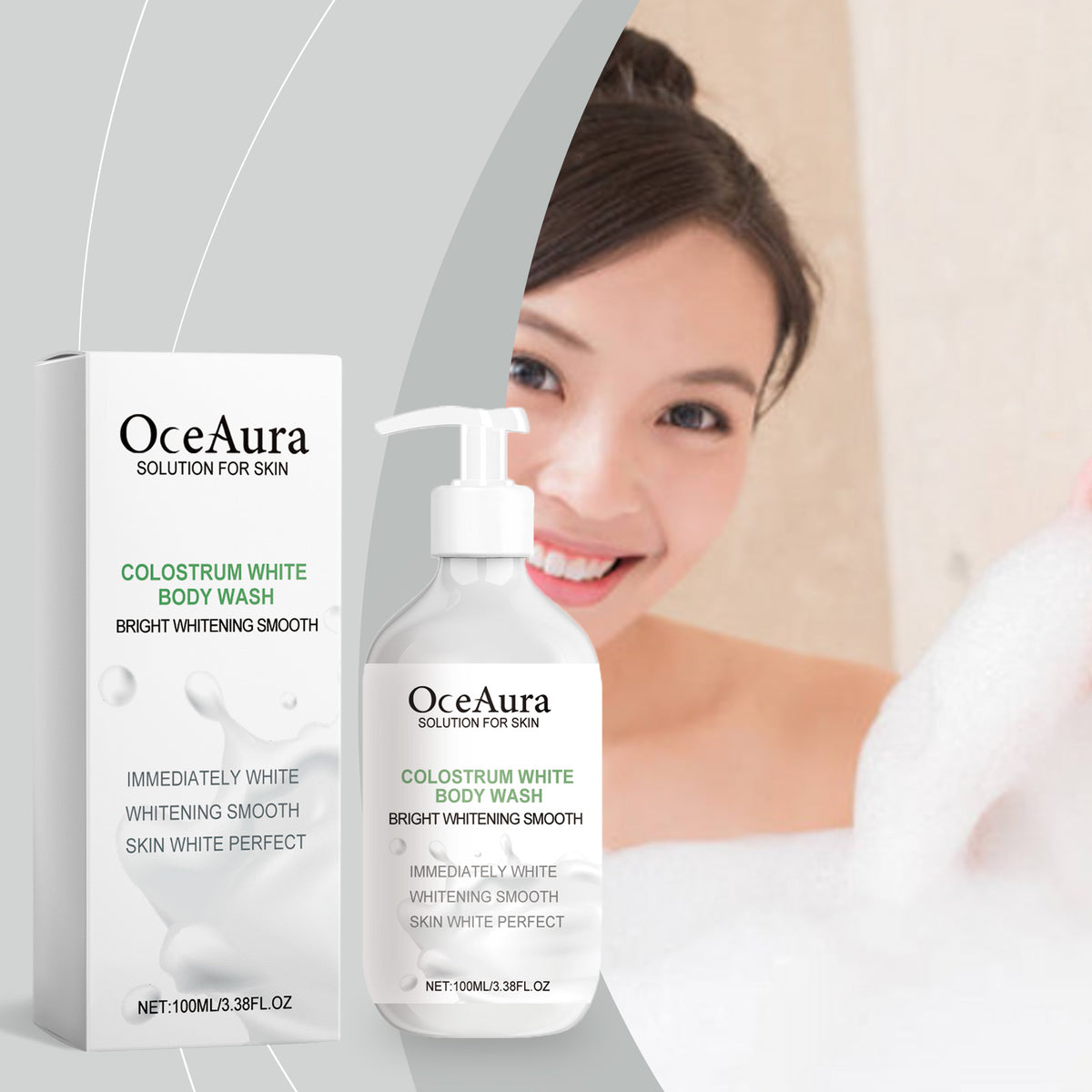 Hydrating Body Wash | Glycerin, Colostrum & Licorice Extract