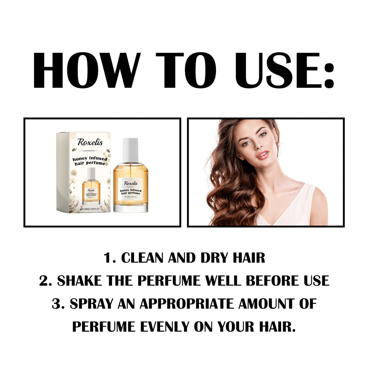 Honey Hair Perfume | Honey & Coconut