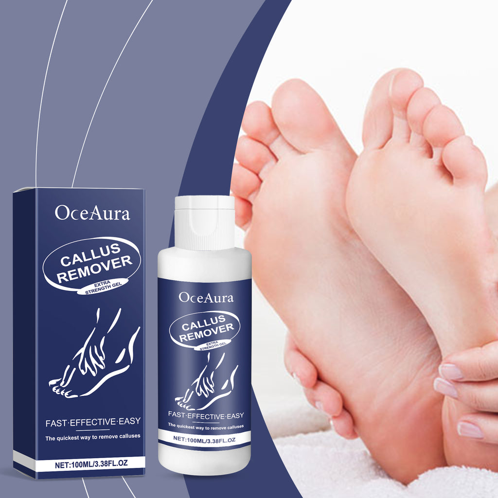 Foot Exfoliating Gel | Lemon & Aloe Vera, Moisturizing Foot Care