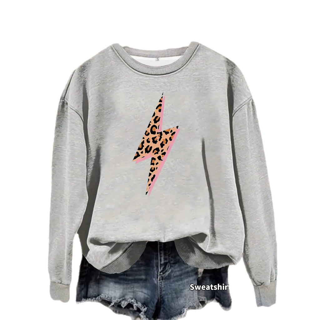 Women's Velvet Print Sweatshirt | Lantern Sleeve, 7 Colors