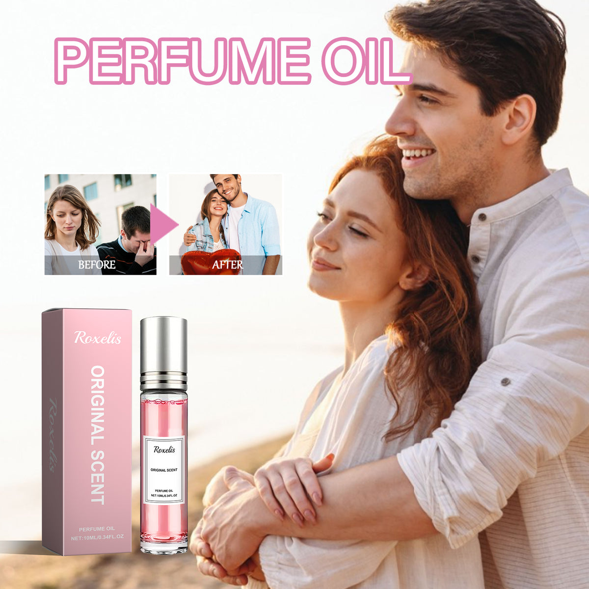 Rose Perfume Oil | Rose, Patchouli & Grapefruit