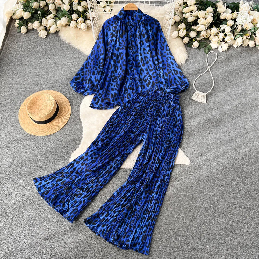 Women's Top & Pants Set | Polyester, One Size, 6 Styles