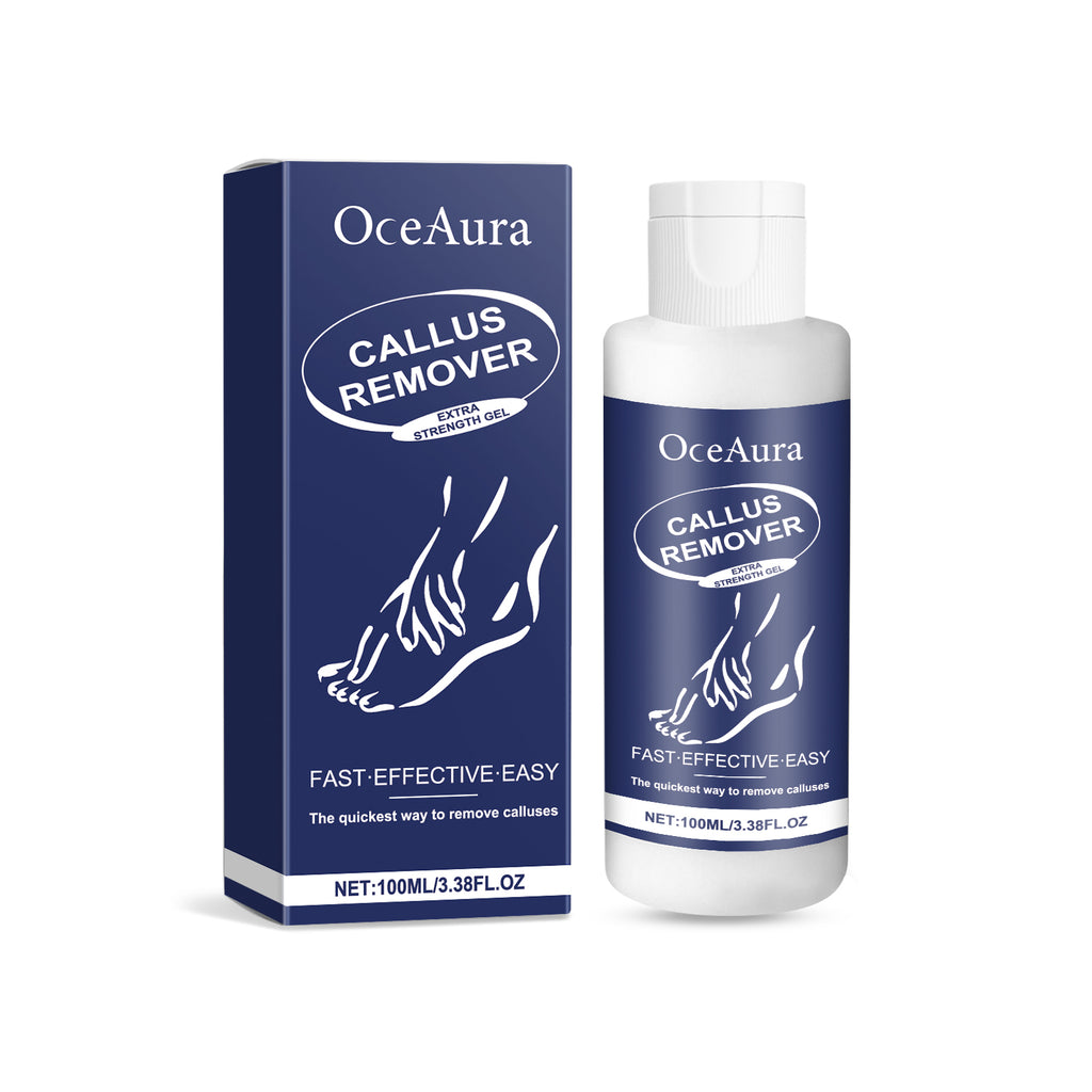 Foot Exfoliating Gel | Lemon & Aloe Vera, Moisturizing Foot Care