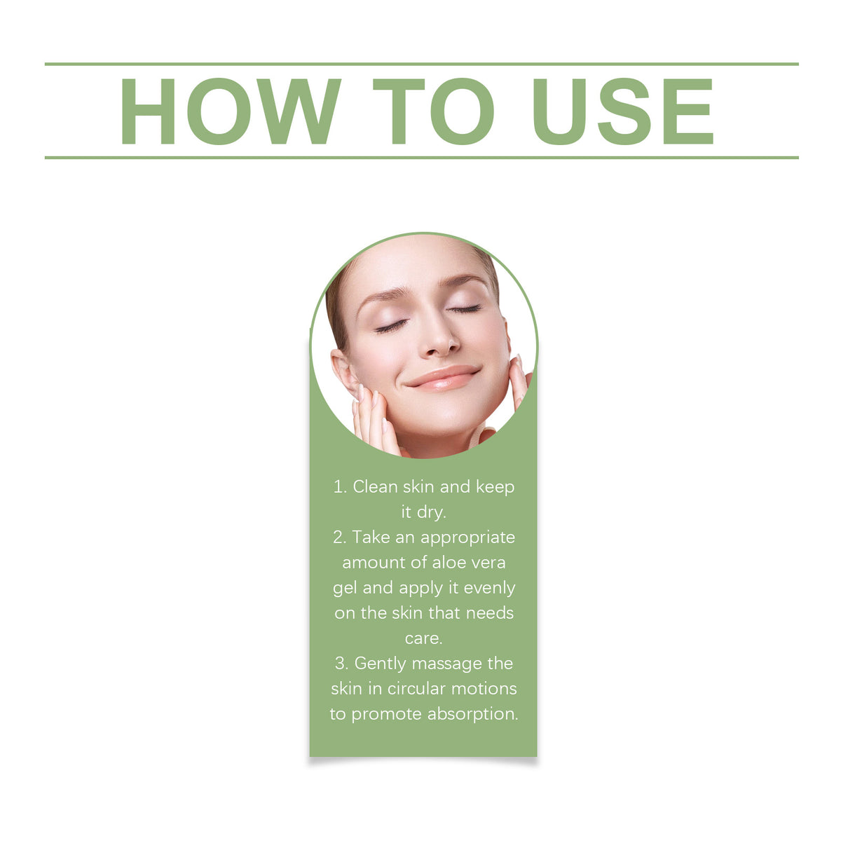 Aloe Vera Moisturizing Gel | Refreshing Facial Skin Care