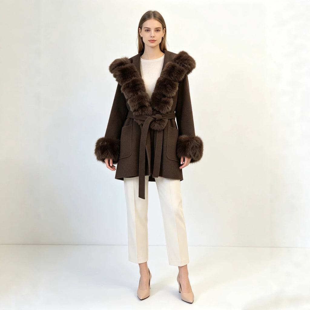 Women's Hooded Belted Cardigan Jacket | Loose Fit, 5 Colors