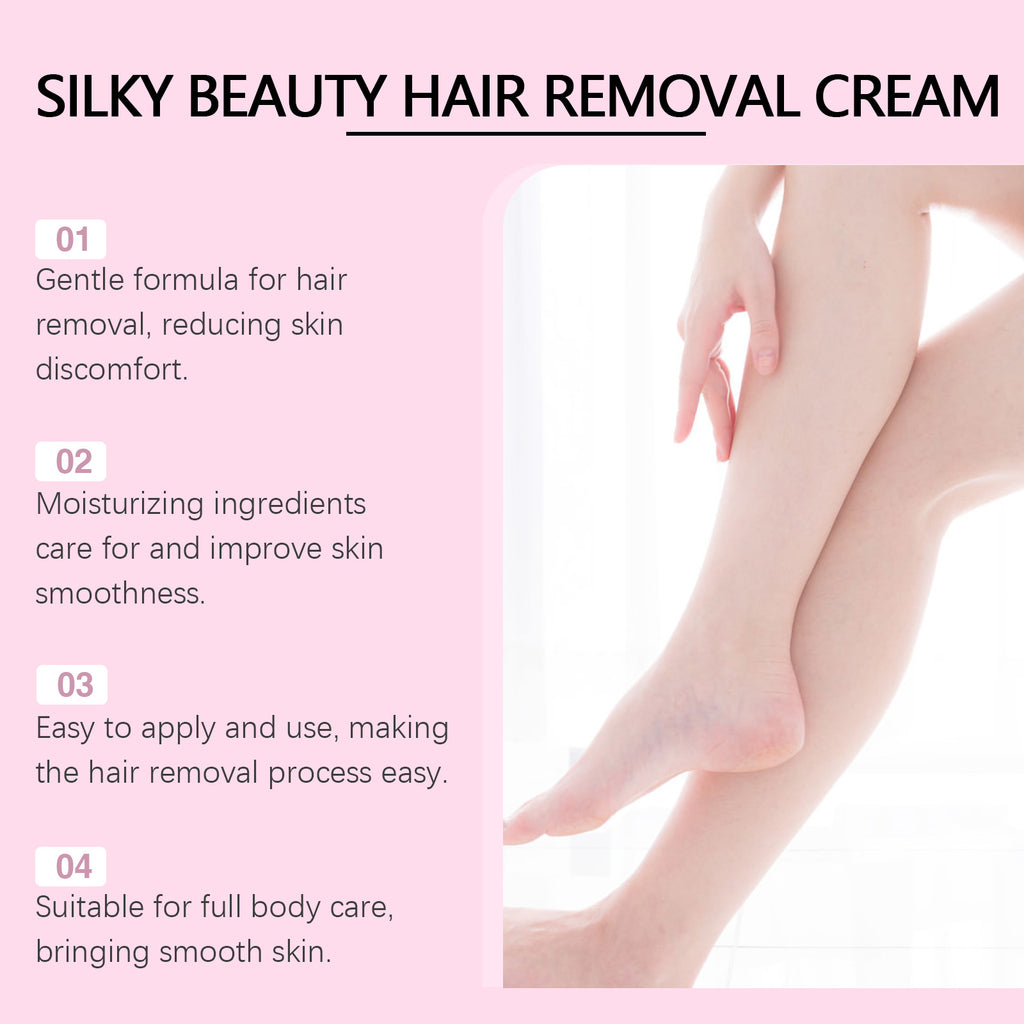 Women's Hair Removal Cream | Jojoba Oil, Armpit, Leg & Body