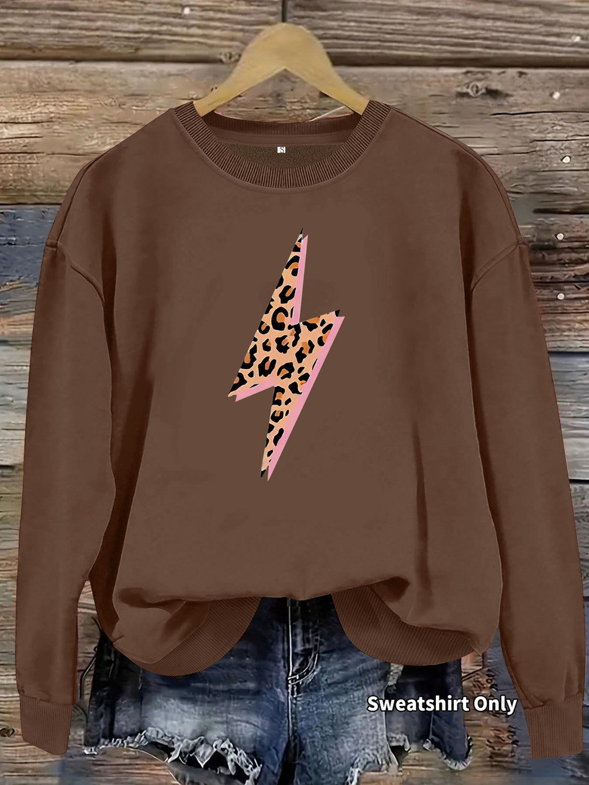 Women's Velvet Print Sweatshirt | Lantern Sleeve, 7 Colors - Black