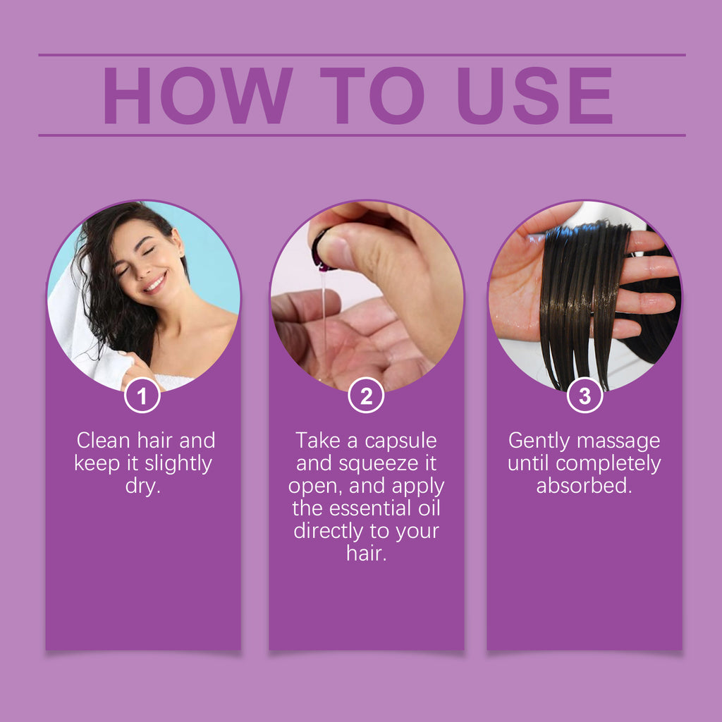 Hair Oil Capsules | Argan, Jojoba & Sunflower