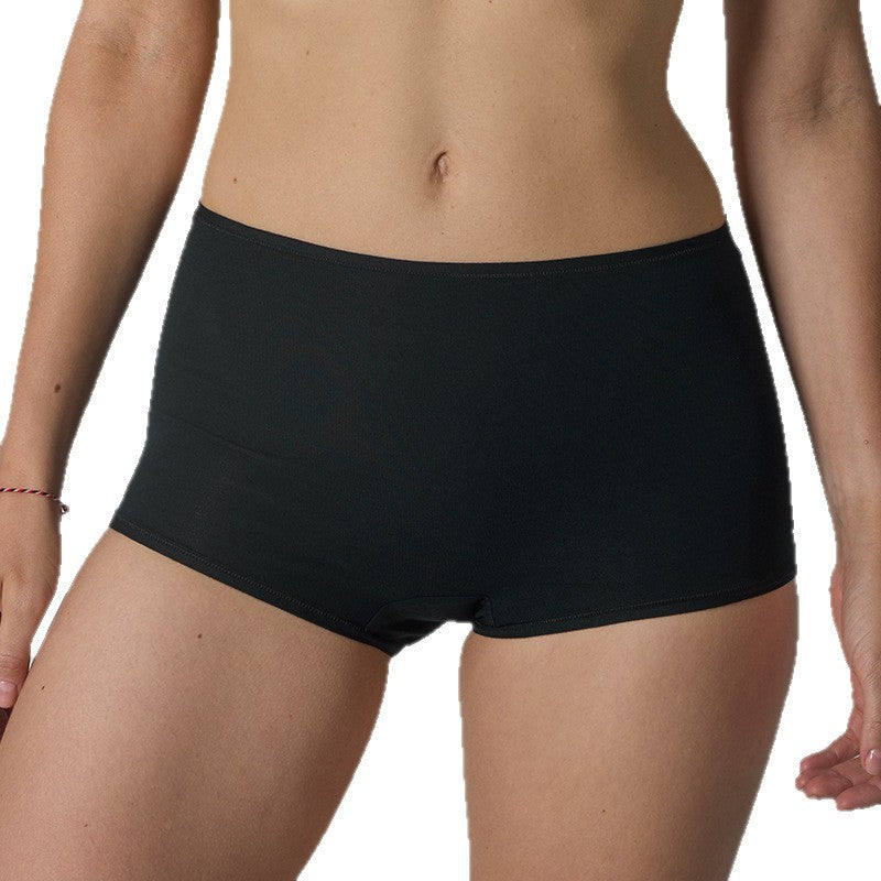 Women's Cotton Boyshort Panties | Mid-Rise, 4 Colors