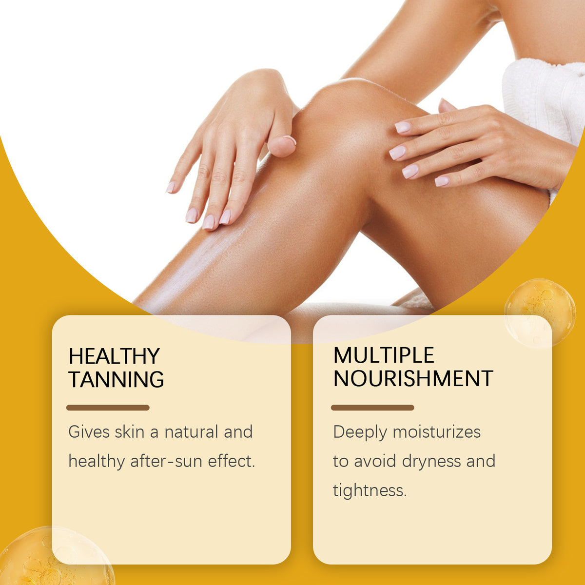 Tanning Body Lotion | Argan, Coffee Seed & Coconut Oil