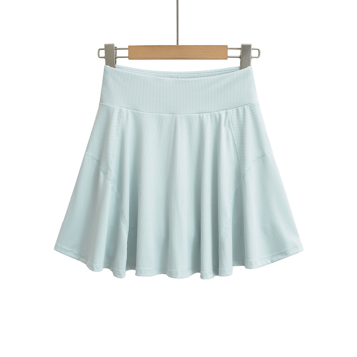 Women's Solid A-Line Mini Skirt | Black, Blue, Apricot & Khaki