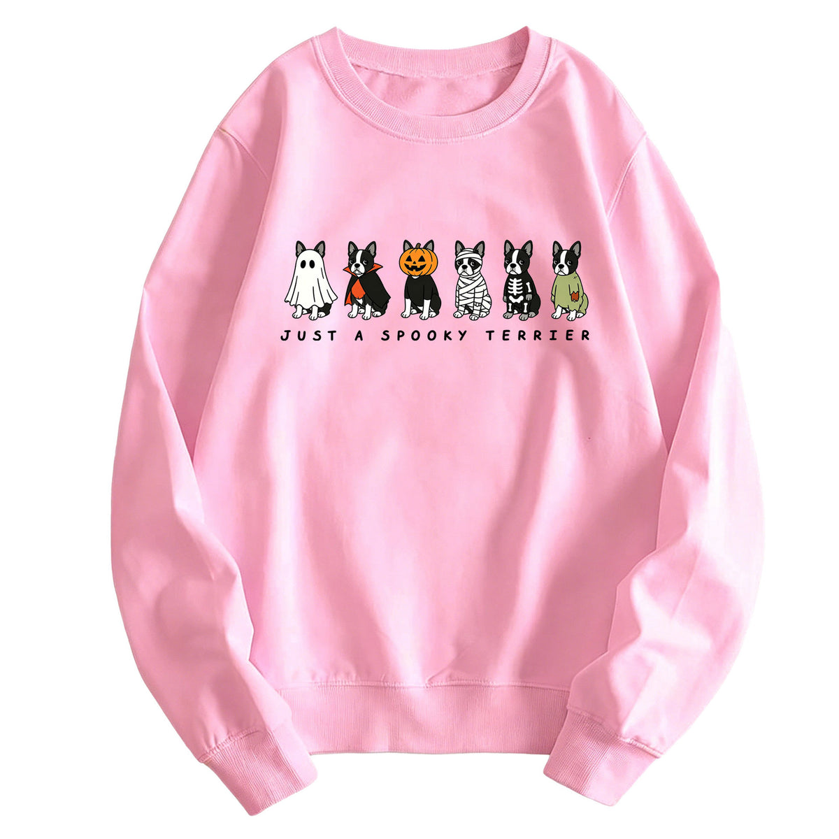 Spooky Terrier Graphic Hoodie | Cotton Blend