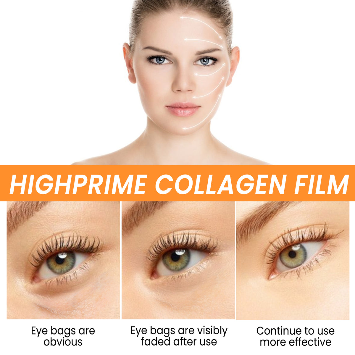 Collagen Eye Patches | Hydrating Water-Soluble Eye Mask