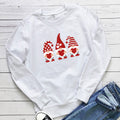 Women's Printed Crewneck Sweatshirt | Cotton, Loose Fit, 7 Colors