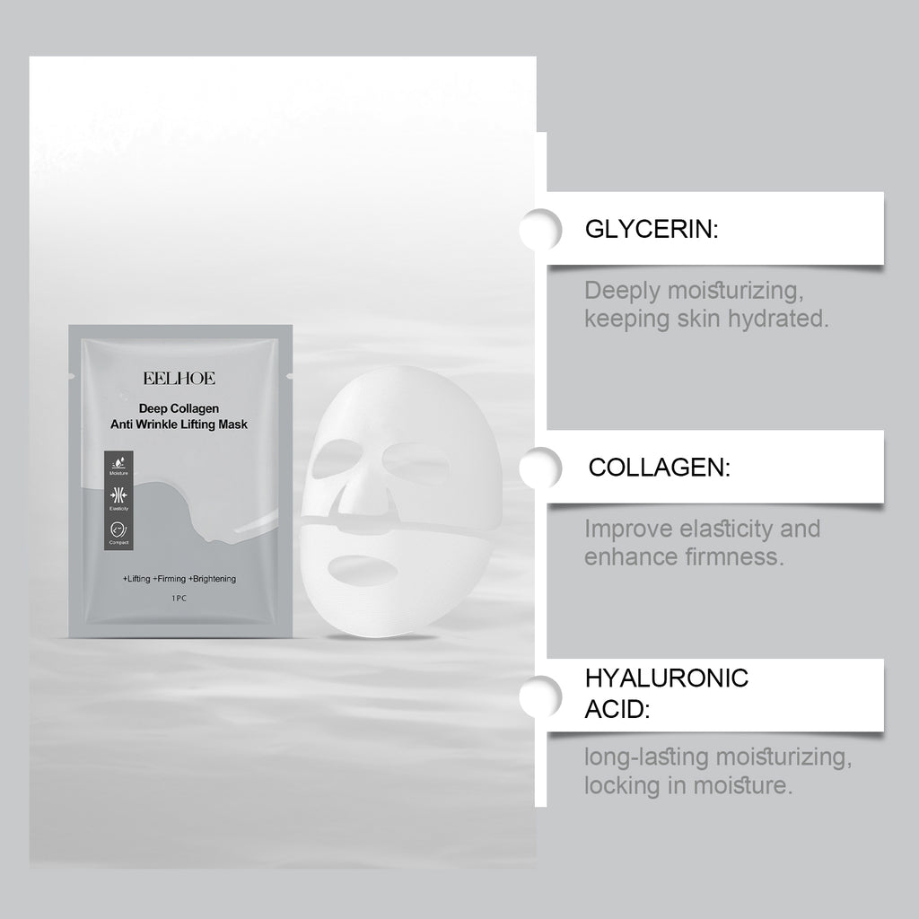 Collagen Hydrating Sheet Face Mask | Hyaluronic Acid & Niacinamide