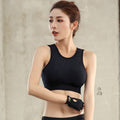 Women's Hollow-Out Sports Bra | Breathable Nylon, 3 Colors