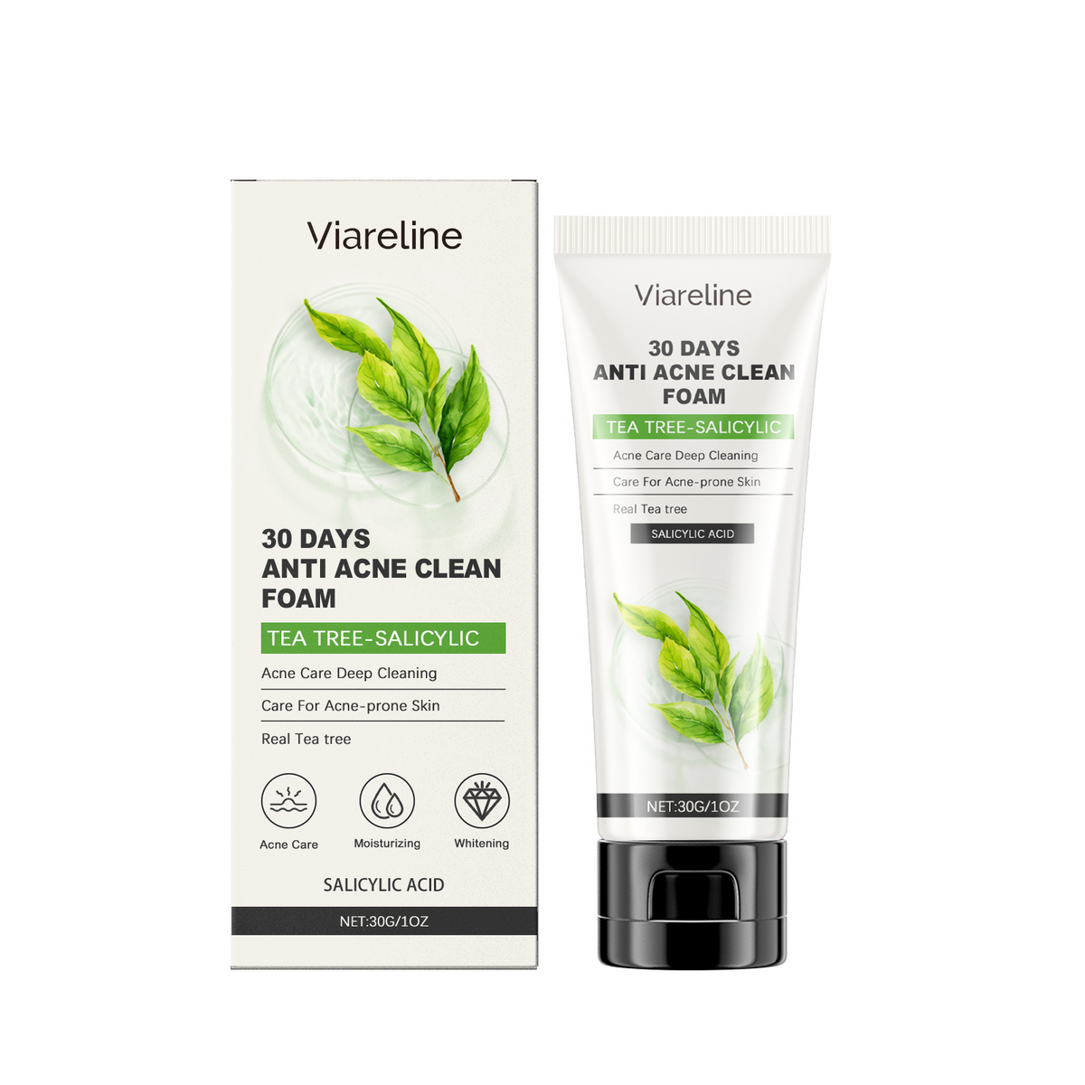 Salicylic Acid Foaming Face Cleanser | Gentle Daily Use