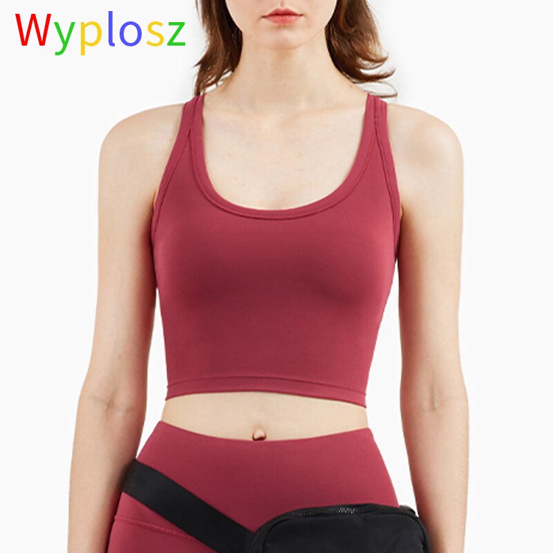 Women's Shockproof Sports Bra Vest | Crop Top, 6 Colors