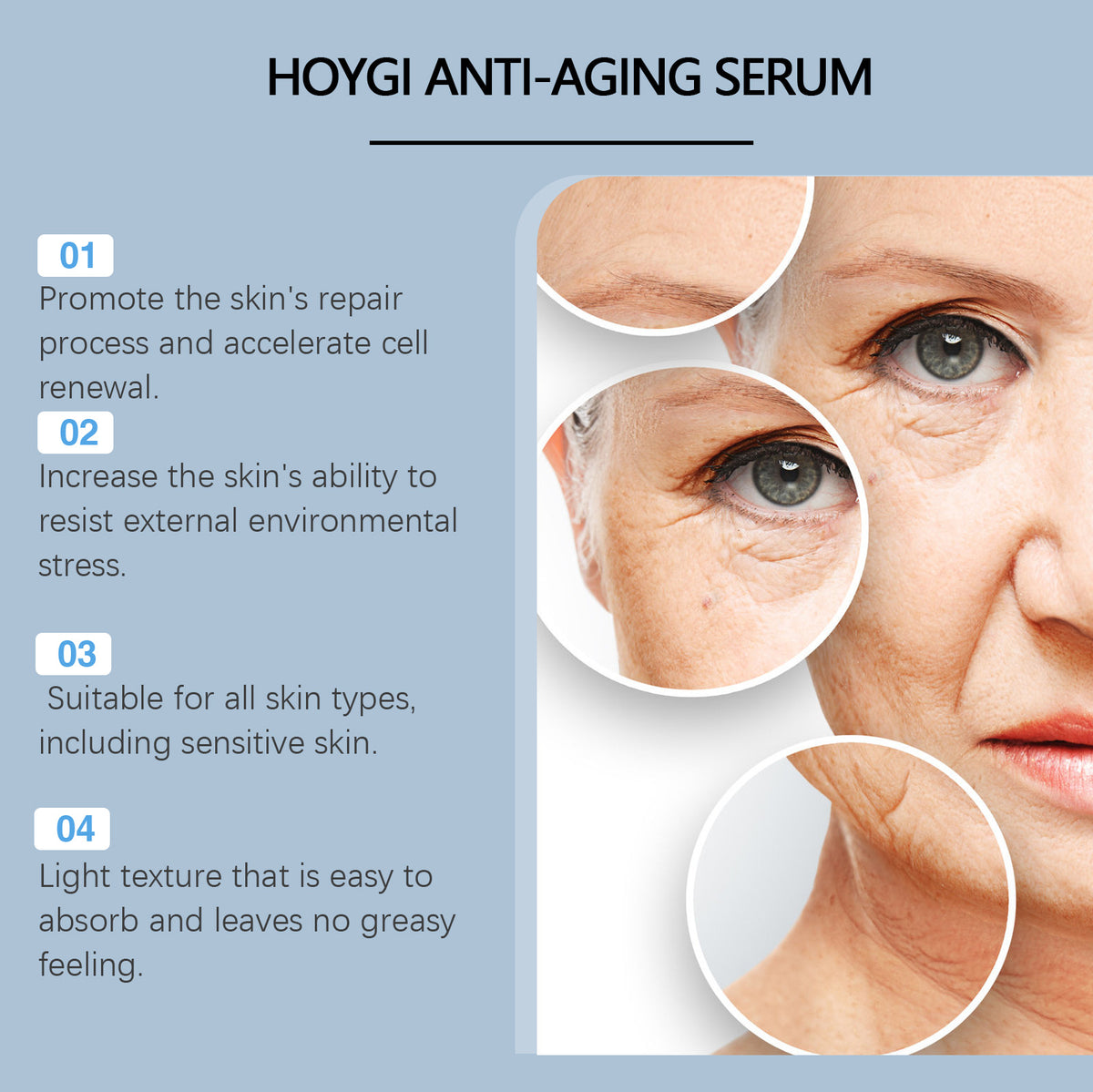 Hyaluronic Acid & Collagen Face Serum | Moisturizing Essence
