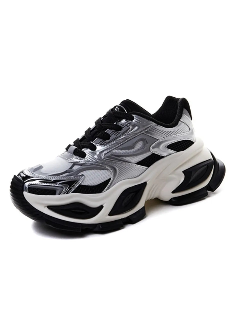 Women's Breathable Chunky Platform Sneakers | Mesh Lace-Up, 5 Colors