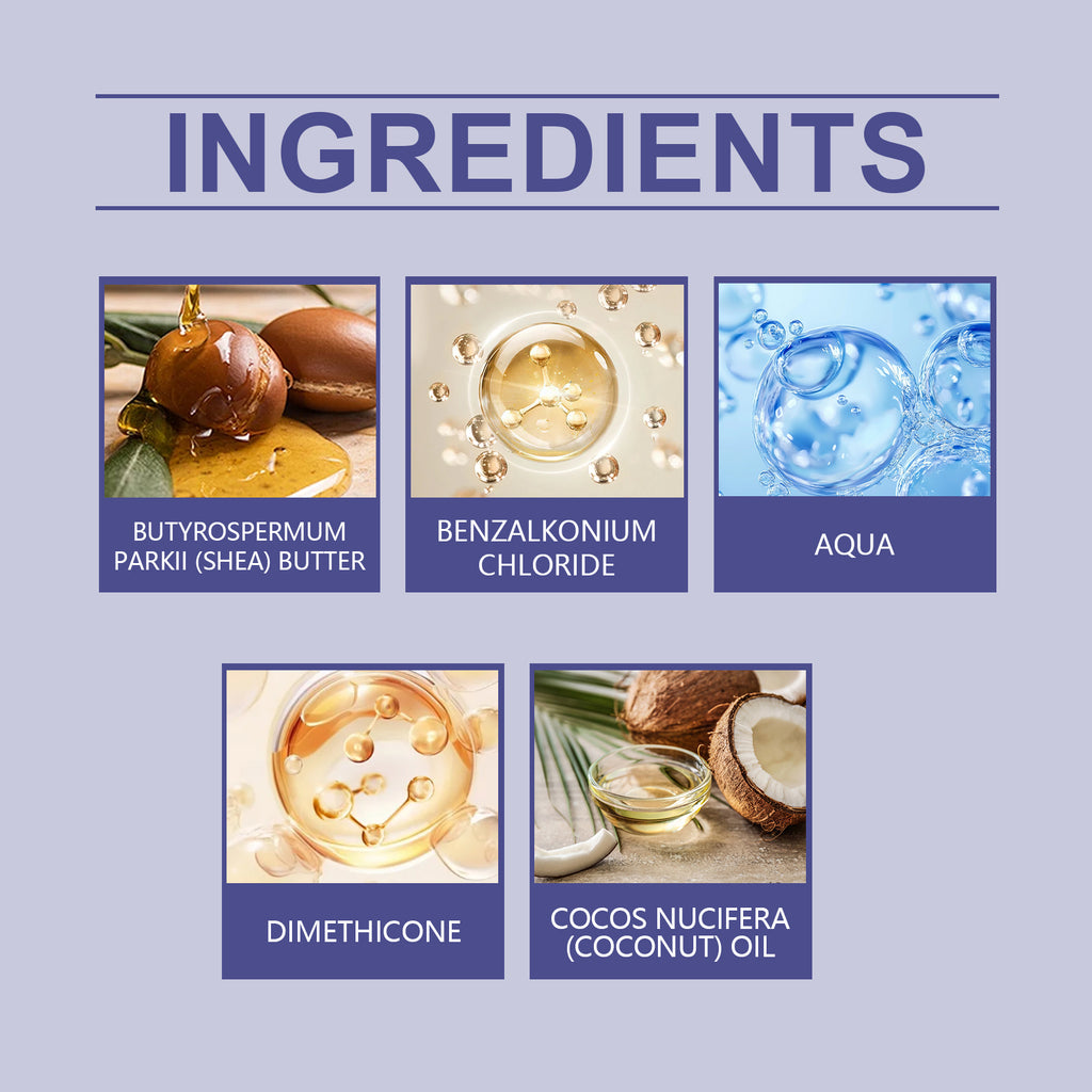 Nourishing Hair Mask | Coconut Oil & Shea Butter for Dry Hair