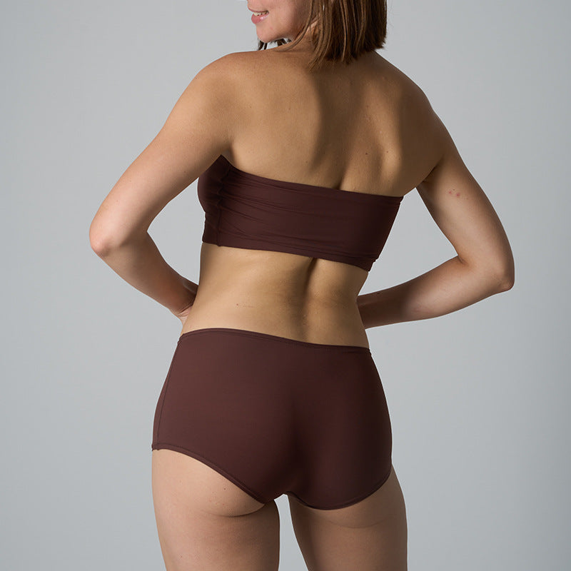 Women's Seamless Underwear Set | Breathable Spandex Knit, 3 Colors