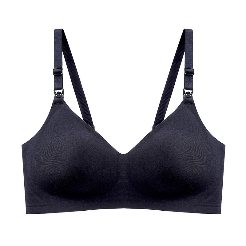 Women's Seamless Maternity & Nursing Bra | Nylon, 5 Colors