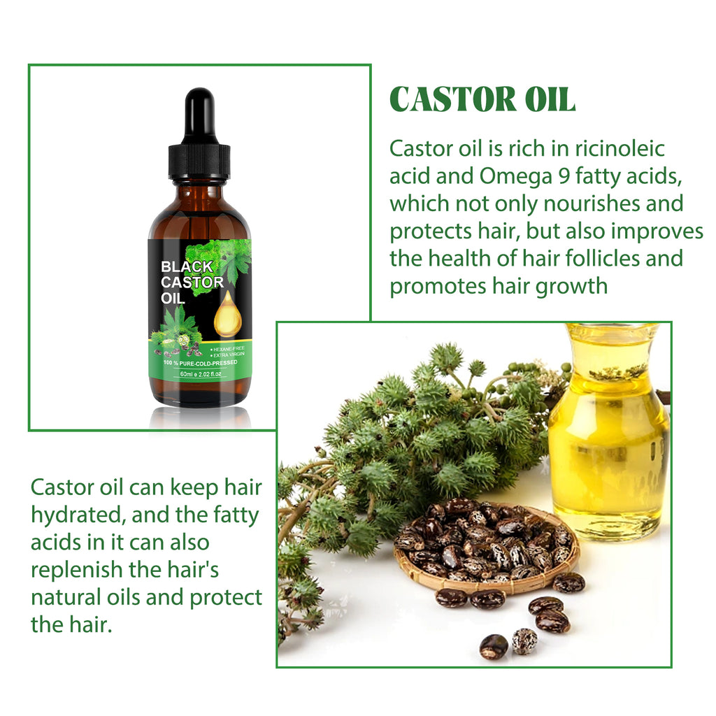 Castor Oil for Hair, Brows & Lashes | Nourishing Oil