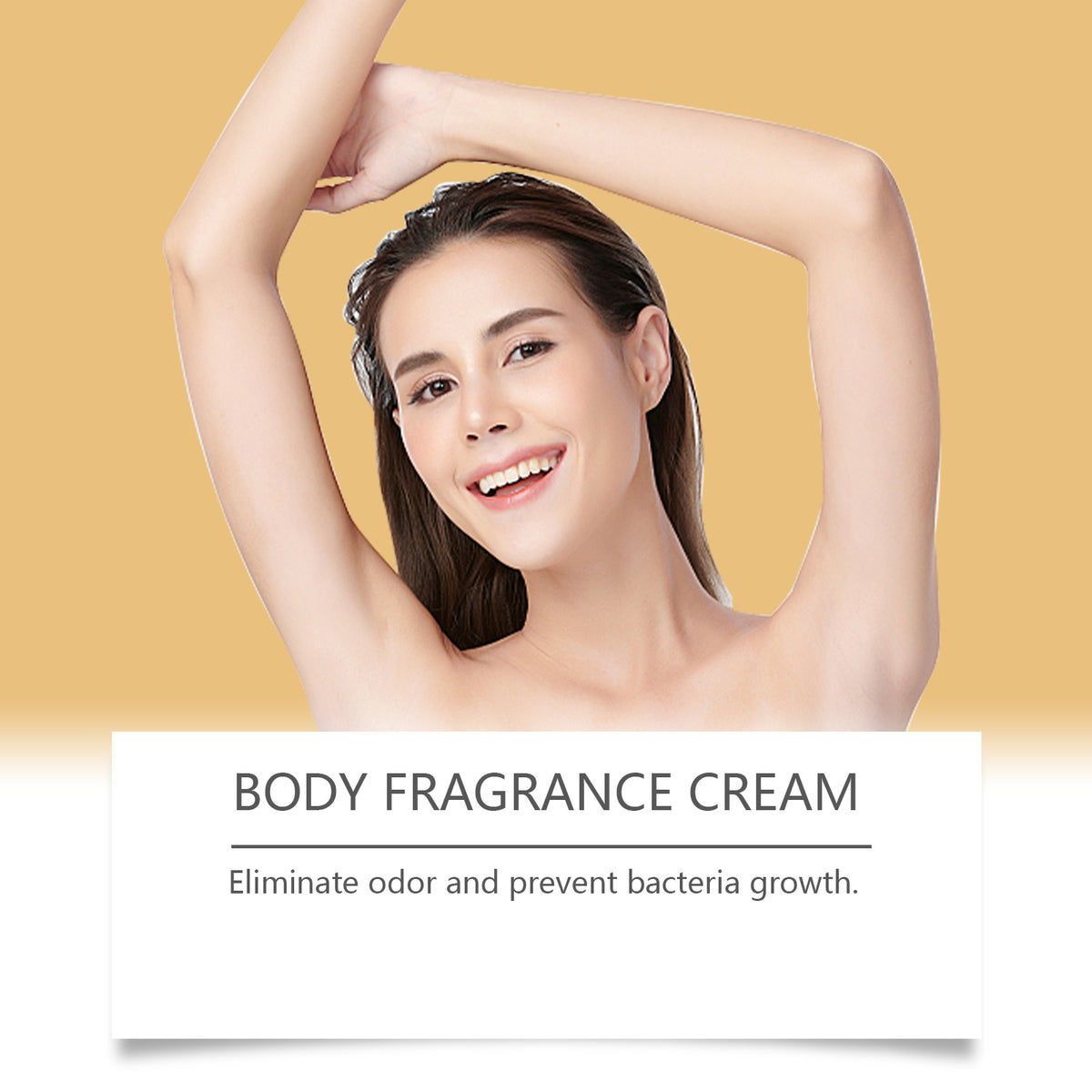 Light Fragrance Body Cream | Honey & Vitamin E, Odor Care