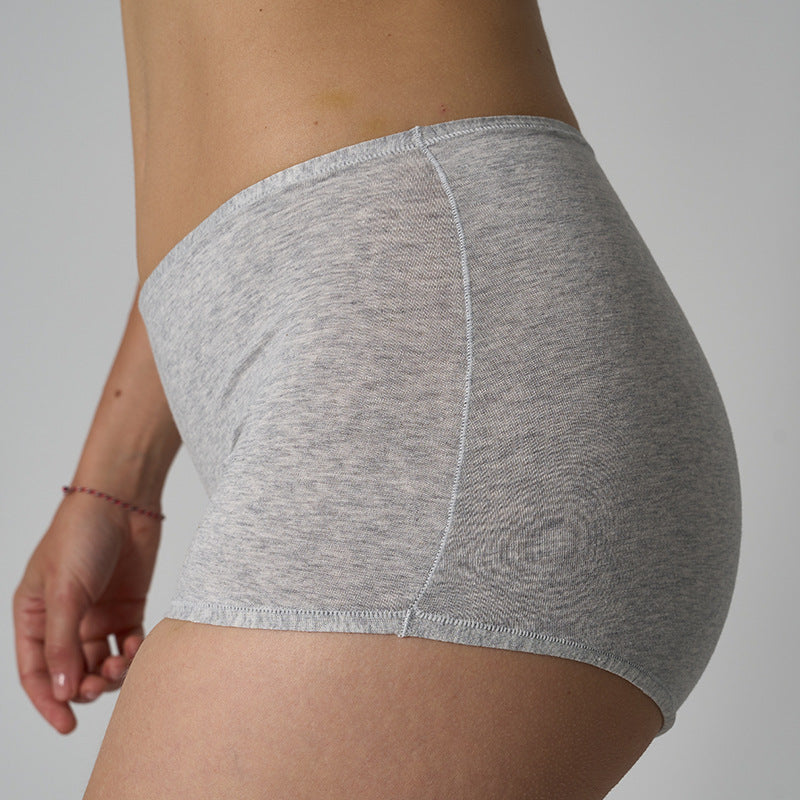 Women's Cotton Boyshort Panties | Mid-Rise, 4 Colors