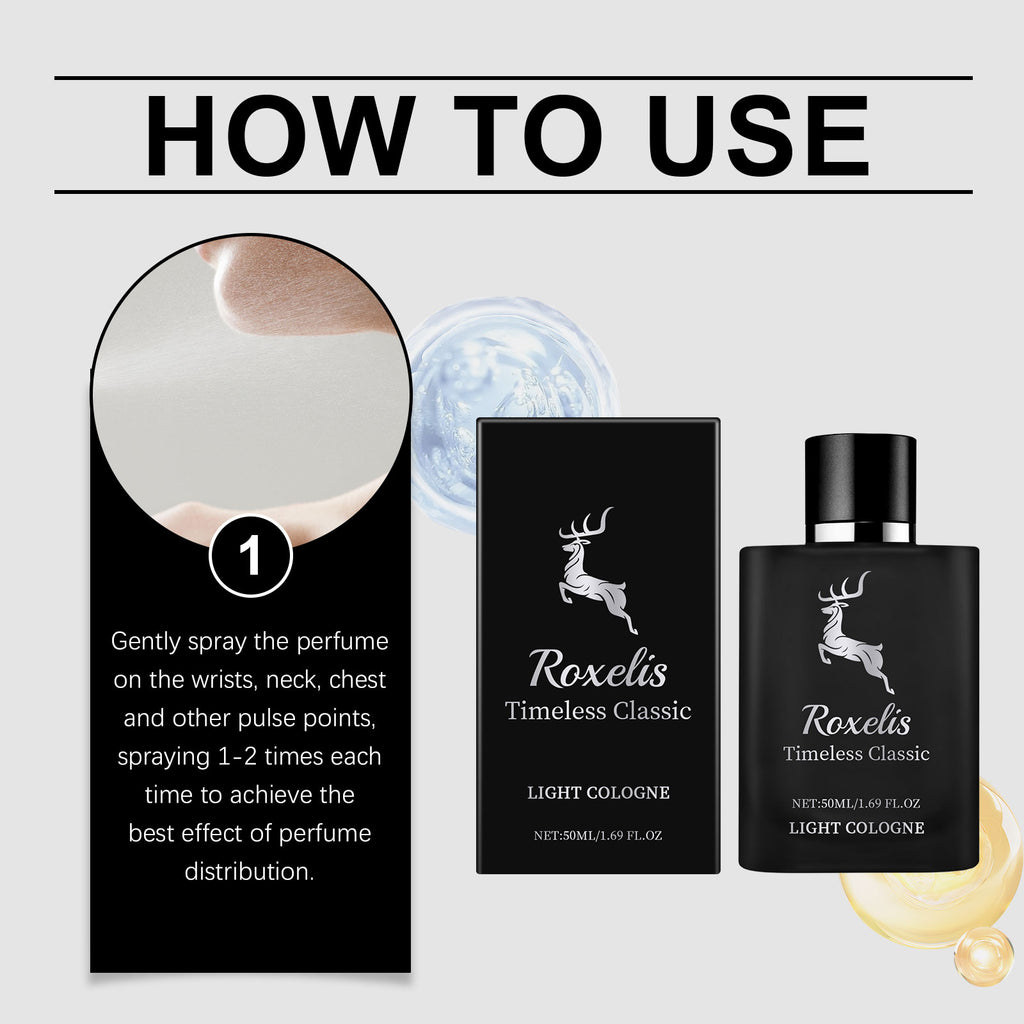 Classic Cologne Perfume | Bergamot, Lavender & Cedar