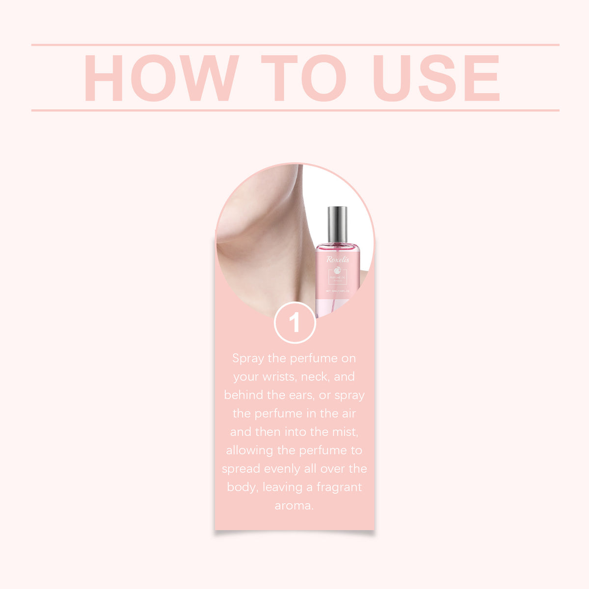 Peach & Citrus Perfume Spray | Fresh & Light