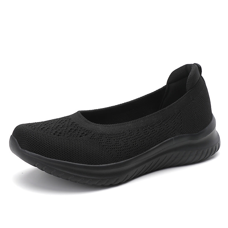 Women's Breathable Mesh Slip-On Shoes | Soft Rubber Sole, 4 Colors