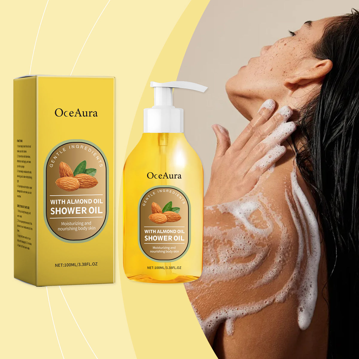 Coconut Bath Oil | Moisturizing Body Cleansing Oil