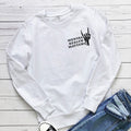 Women's Mental Health Matters Print Hoodie | Cotton, 7 Colors