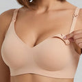 Women's Seamless Postpartum Bra | Front Opening, Nylon, 5 Colors