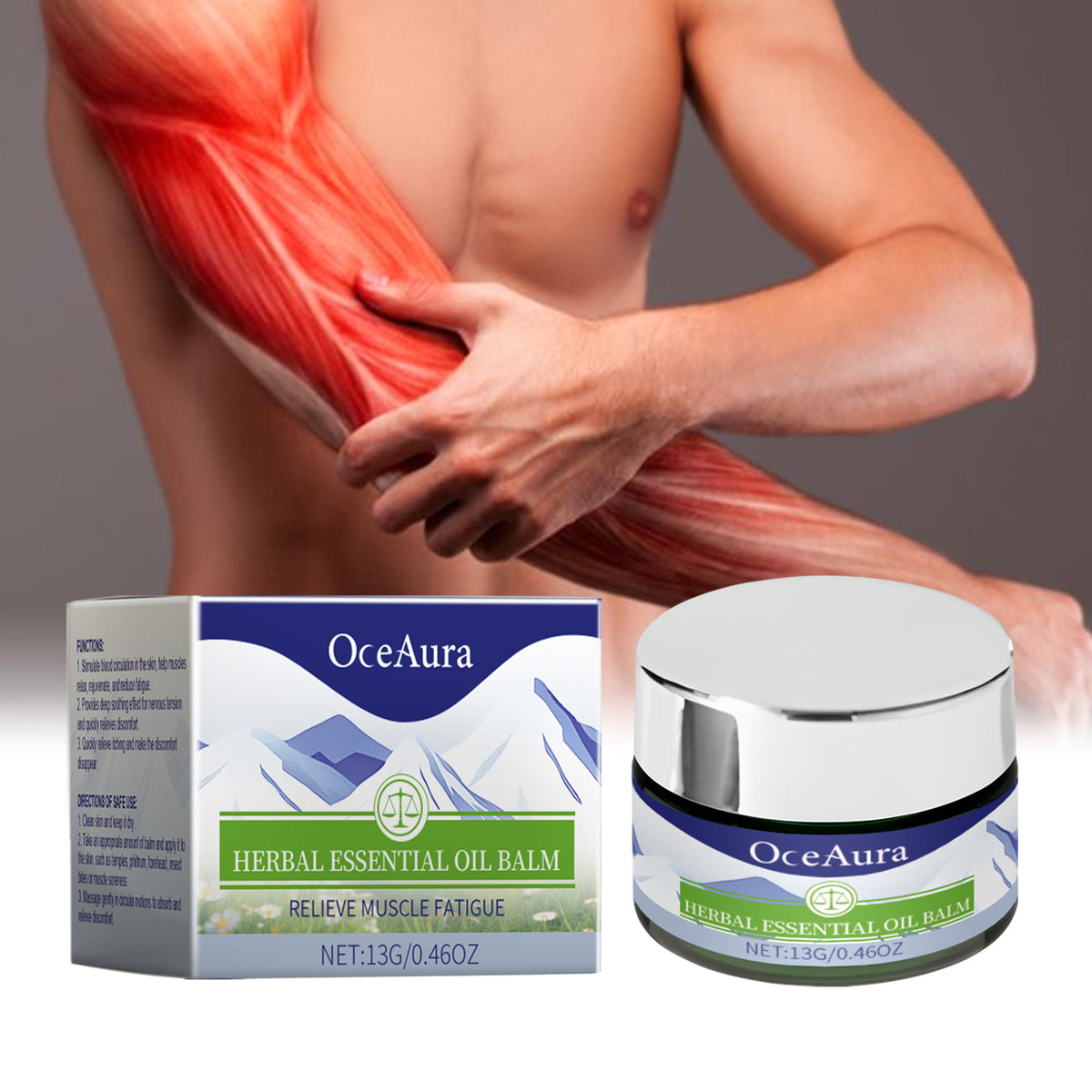 Herbal Body Balm | Mint Leaf & Rosemary Extract