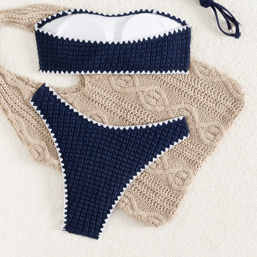 Women's Blue Bikini Set | Two-Piece Swimwear