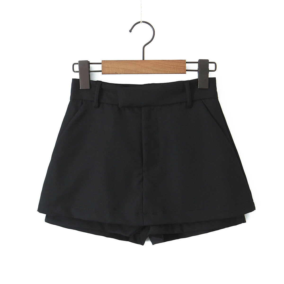Women's Office Mini Skort | Black & Gray