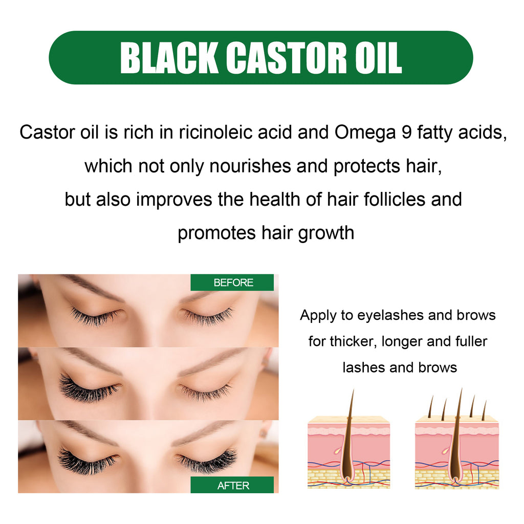 Castor Oil for Hair, Brows & Lashes | Nourishing Oil