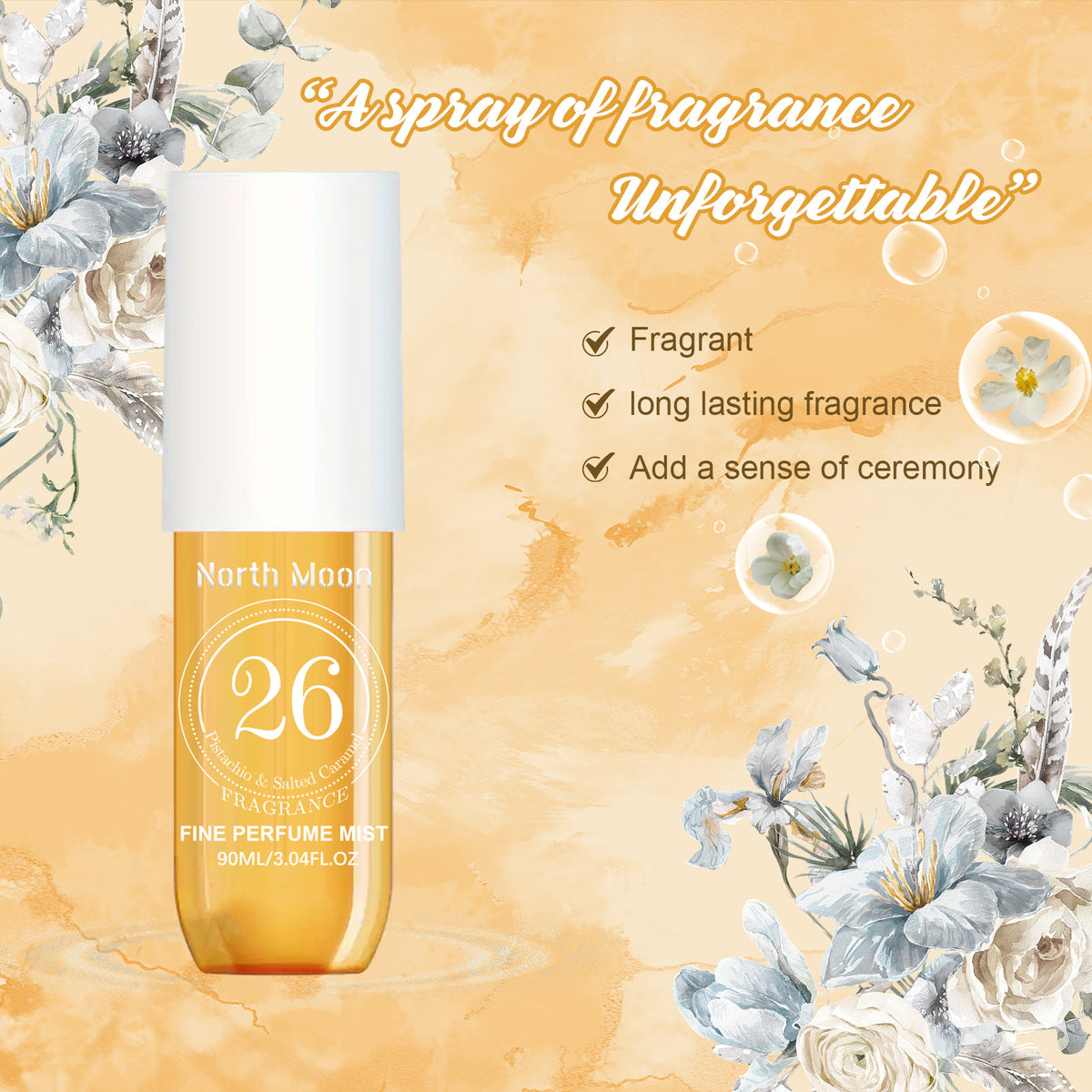 Jasmine Perfume Spray for Women | Fresh & Light