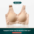 Women's Latex Wireless Sports Bra | Breathable Yoga & Running Bra